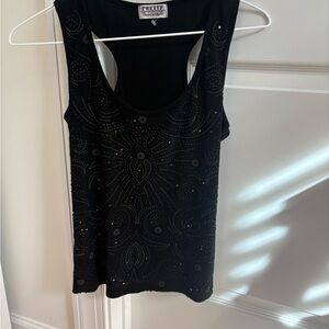 Vintage Embellished Women's Tank Top